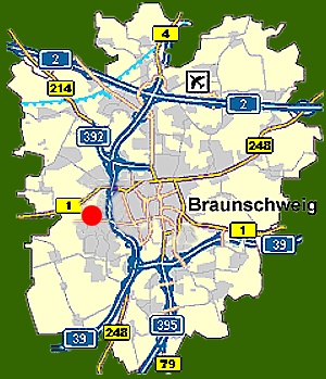Stadtplan zum Reitplatz Kartenausschnitt